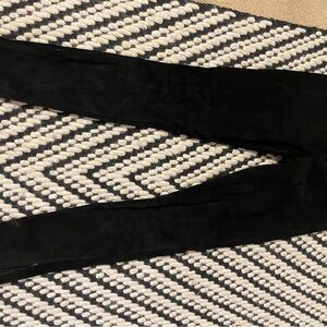 H&M Black AUTHENTIC SUEDE Trousers. Just in time for fall looks
